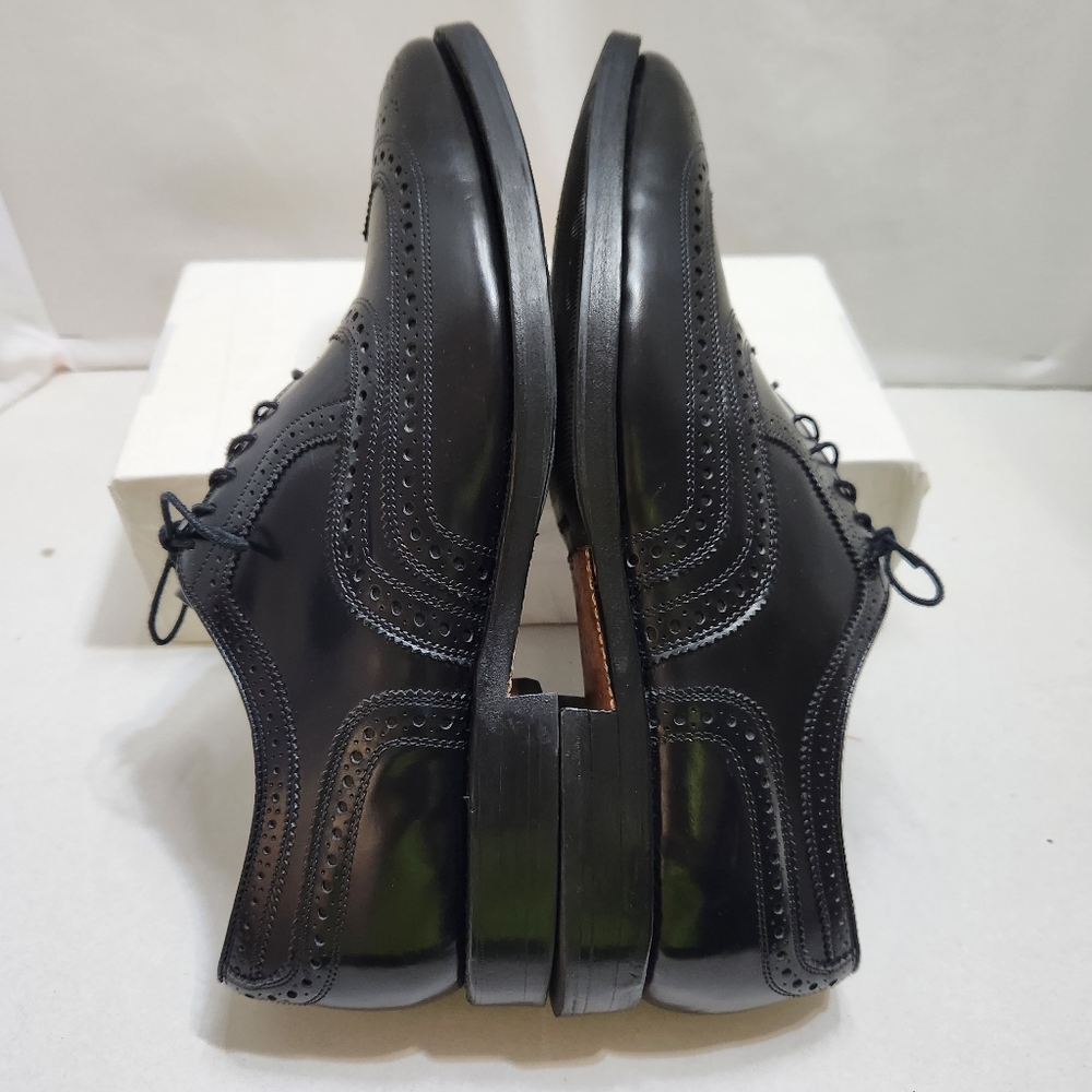 ALLEN EDMONDS BLACK DRESS SHOES SIZE 9.5 - Picture 8 of 14